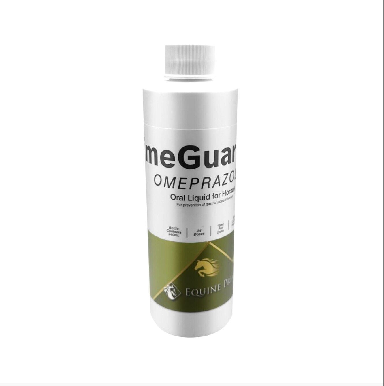 Prime Guard Oral Suspension Ulcer Treatment Liquid for Horses , 240mL/8.1 Ounce, Unflavored
