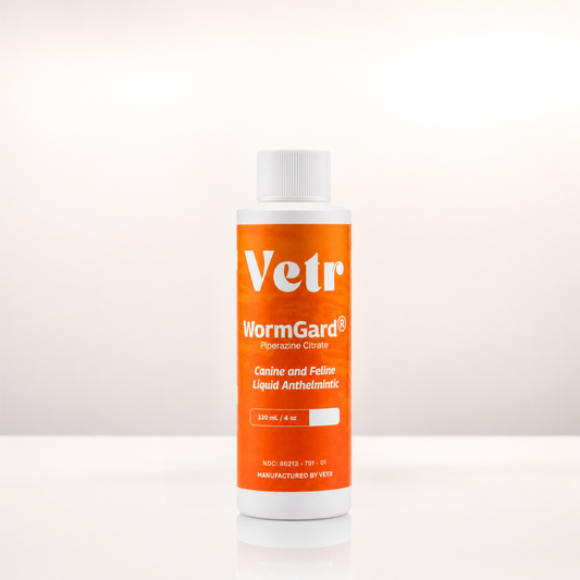 Vetr WormGard Piperazine Citrate Oral Liquid Suspension for Dogs & Cats