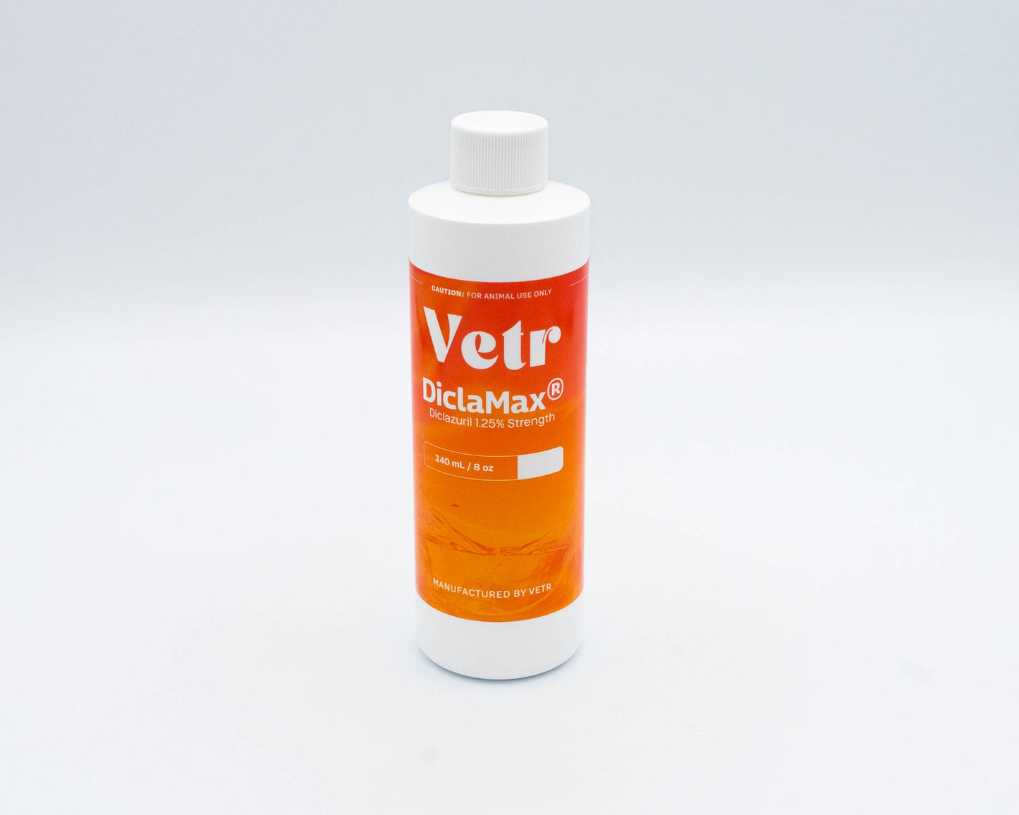 DiclaMax 1.25% Diclazuril for Horses, Dogs, Cats, 240 mL/8 Ounce, for Non-Food Chain animals.