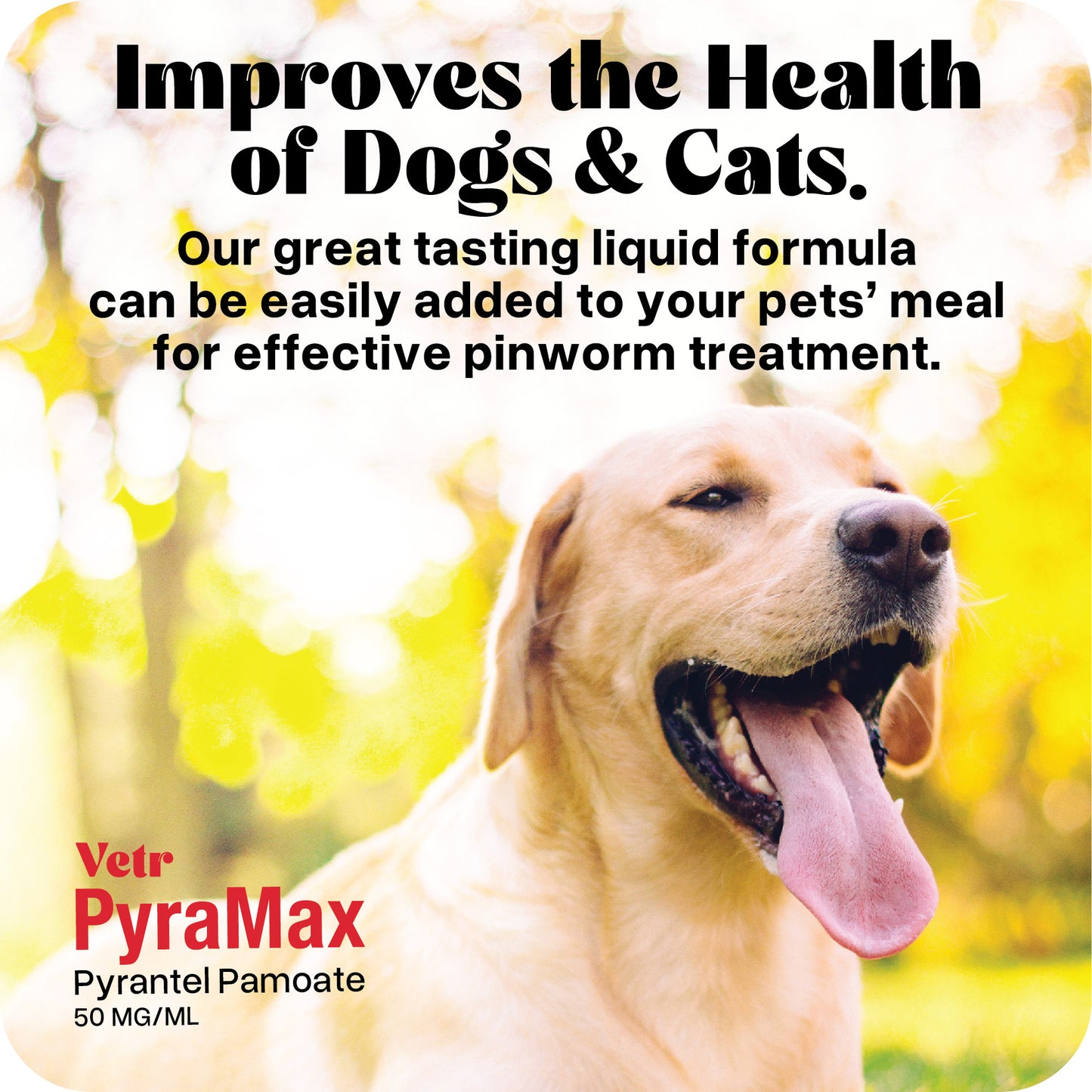 PyraMax, Pyrantel 5% Suspension for Pets – 500mL
