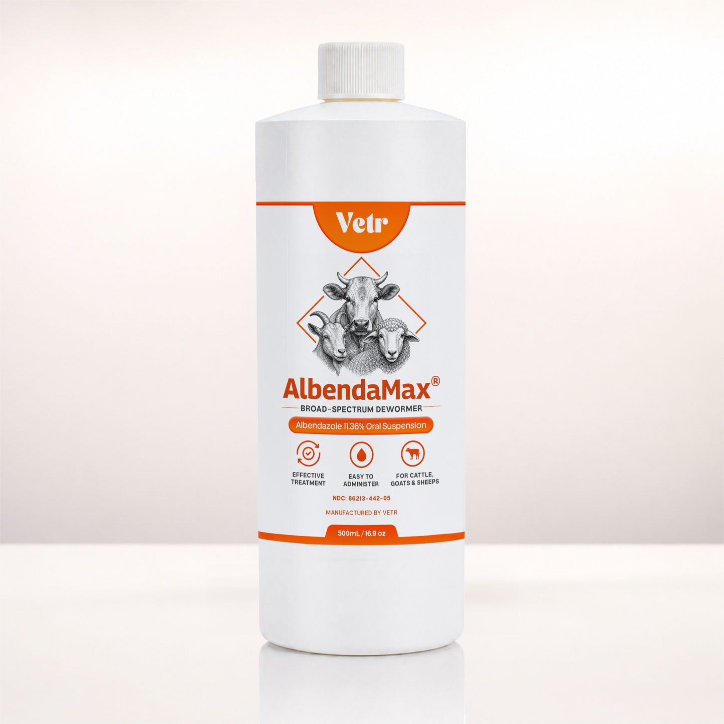 AlbendaMax 11.36% Albendazole Oral Liquid for Horses, Cattle & Sheep