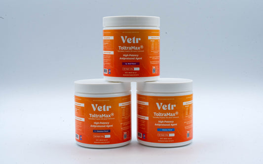 Vetr's Toltramax Toltrazuril Powder for Horses, Dogs, Cats, 100g