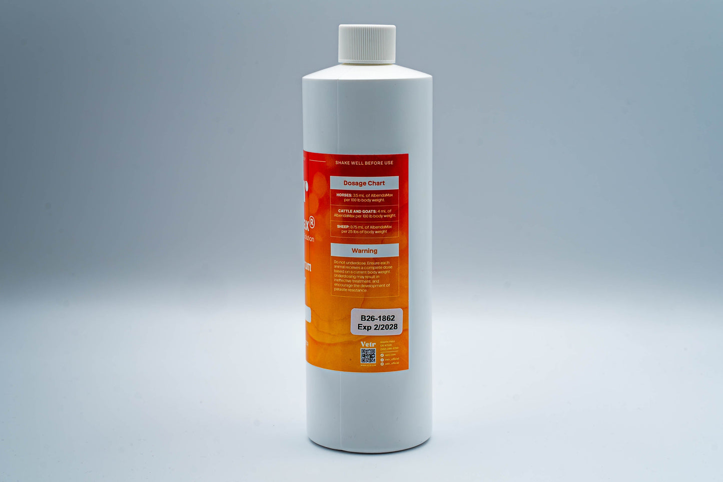 AlbendaMax Oral Liquid for Horses, Cattle & Sheep