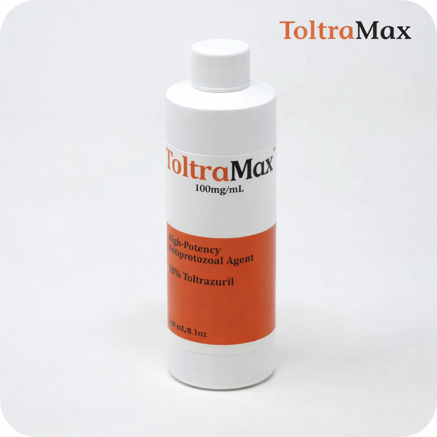 ToltraMax Toltrazuril 2.5% 5% 10% for Horses, Dogs, Cats, for Non-Food Chain Animals (Flavored)