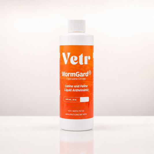 Vetr WormGard Piperazine Citrate Oral Liquid Suspension for Dogs & Cats